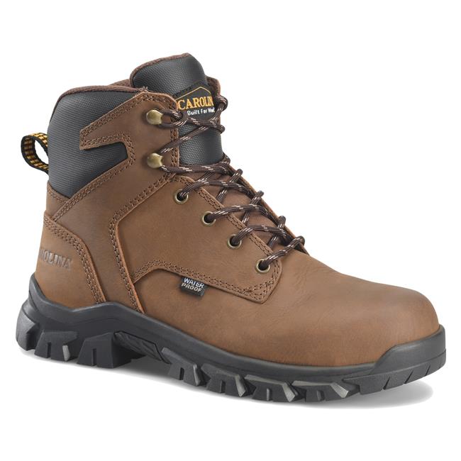 Carolina Gruntz Mens 6" Waterproof Steel Toe Work Boot CA3593