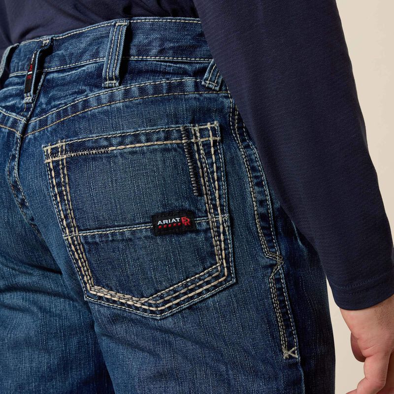 Ariat, FR M4 Relaxed Basic Boot Cut Jean, 10012555, Shale