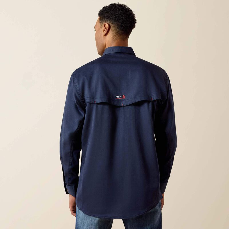 Ariat FR Solid Vent Work Shirt- Includes Eggelholf Company Logo LC