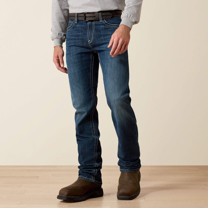 Ariat, FR M7 Slim Stretch DuraLight Shoreway Straight Leg Jean, 10039282, KELBY