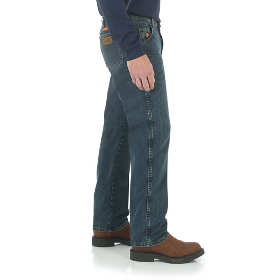 Wrangler, Flame Resistant Advanced Comfort Regular Fit Jean In Dark Tint, FRAC47D